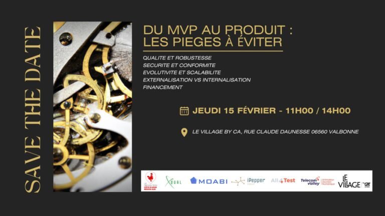 Du MVP* au Produit :
