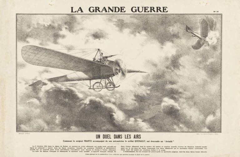 5 octobre 1914, premier combat aérien