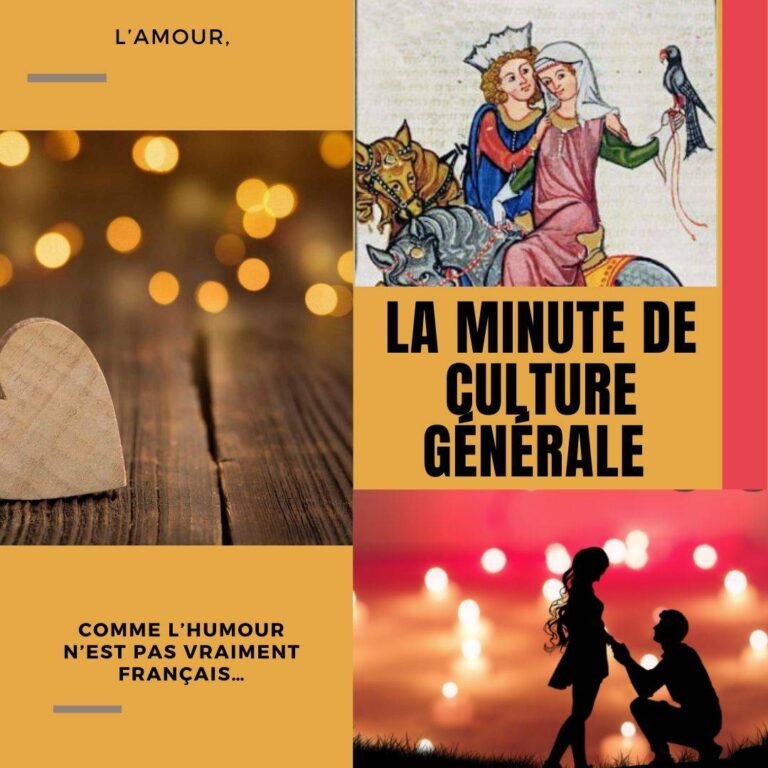 L’Amour comme l’Humour n’est pas vraiment français…