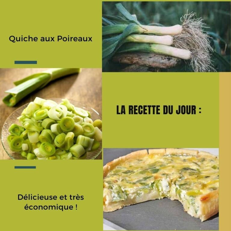 Quiche aux Poireaux