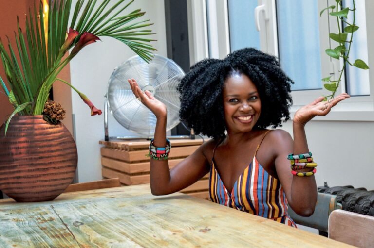 Roukiata Ouedraogo sur scène
