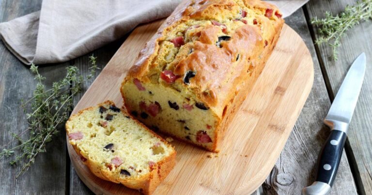 Cake aux olives