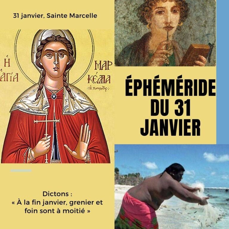 31 janvier, Sainte Marcelle