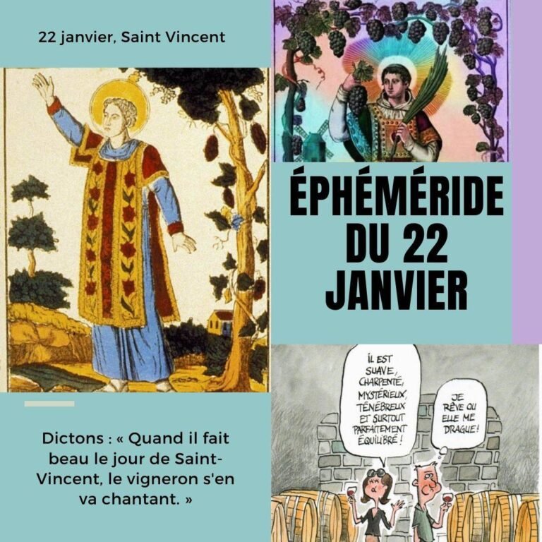 22 janvier, Saint Vincent
