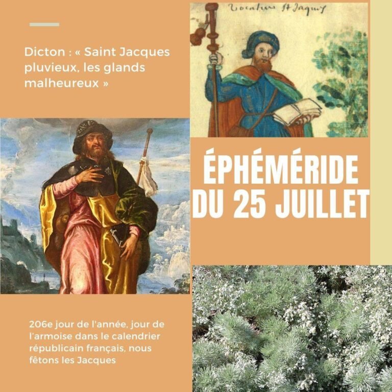 25 juillet, Saint Jacques