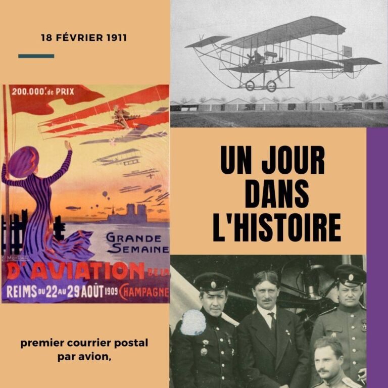 18 février 1911 : l&rsquo;aviateur français Henri Péquet transporte