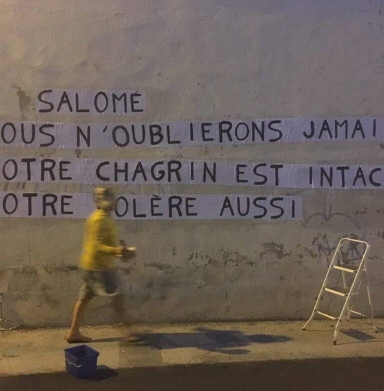 Salomé, on ne t’oublie pas !