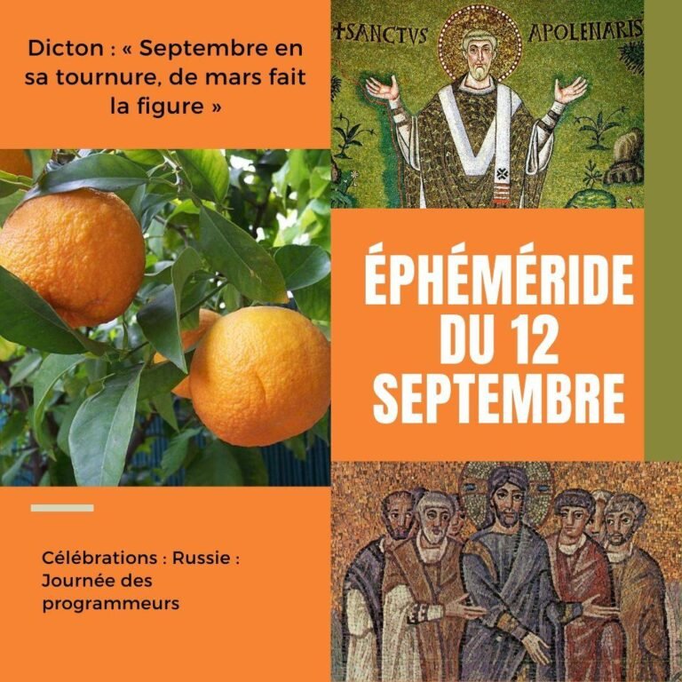 12 septembre, Saint Apollinaire
