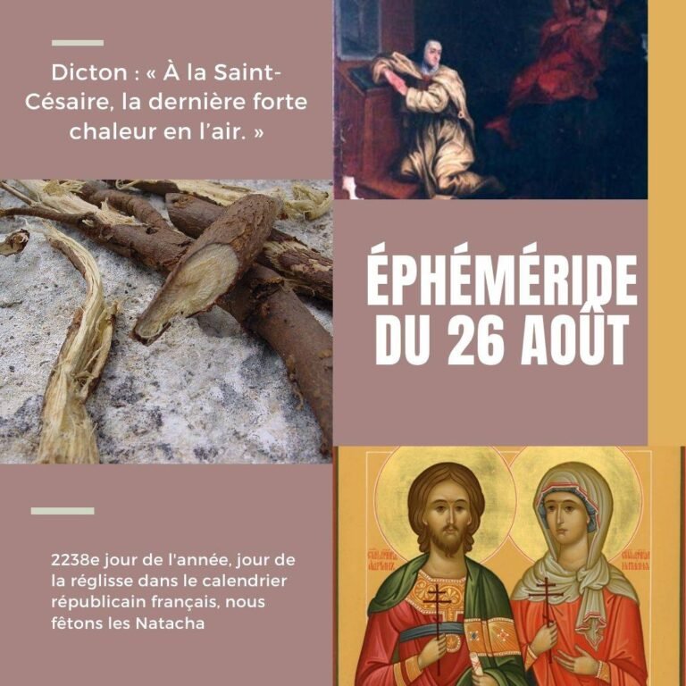 26 août, Sainte Natacha