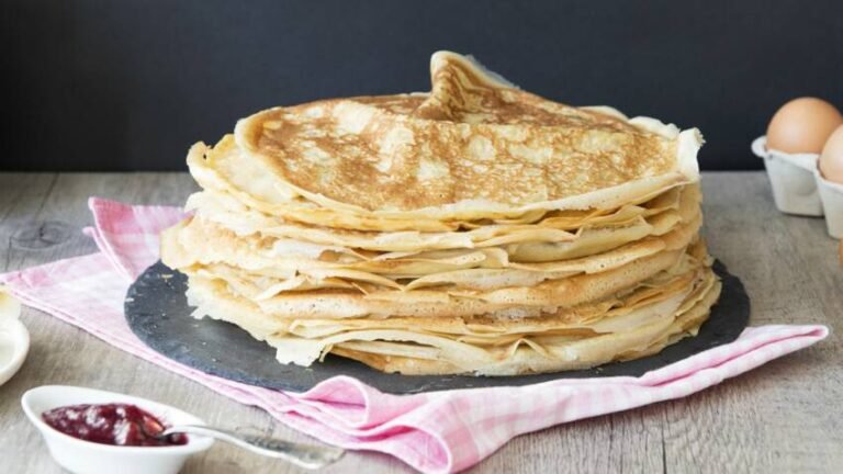 Pâte à crêpes Légères Salées