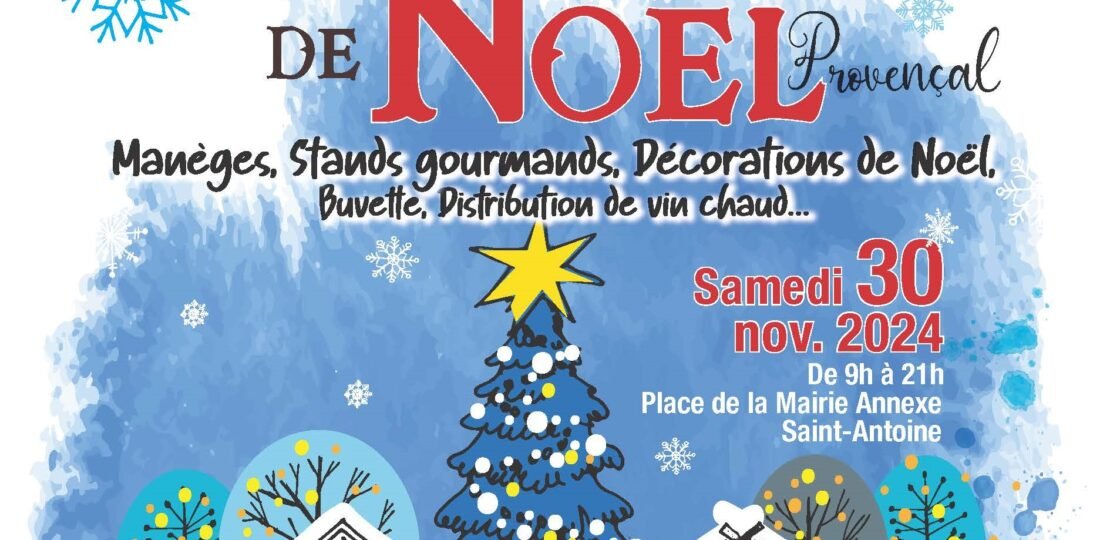 Le Marché de Noël de Saint-Antoine