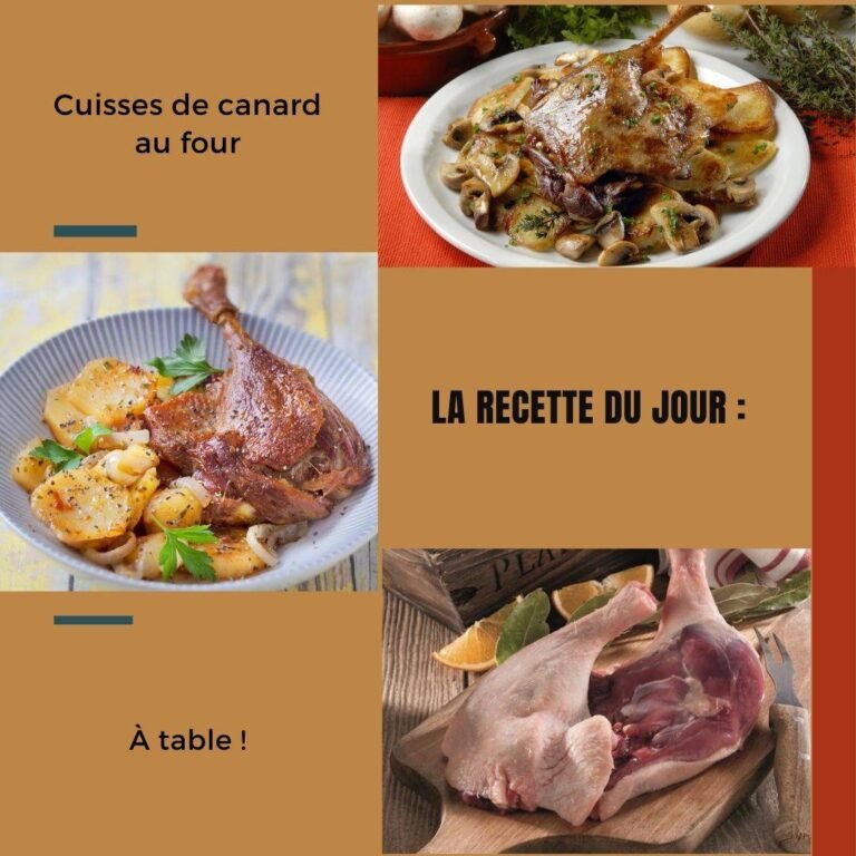 Cuisses de canard au four