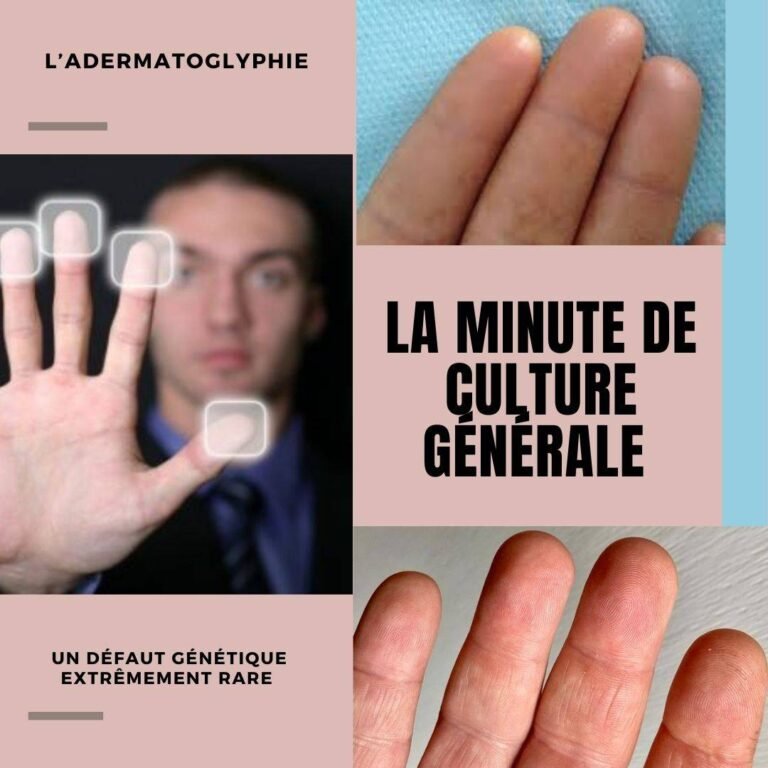 L’adermatoglyphie