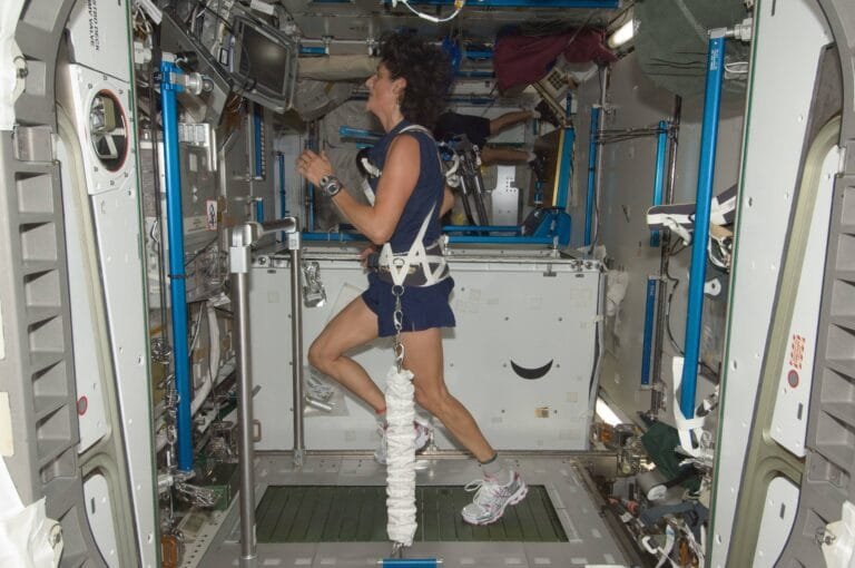 Le premier marathon couru dans l’espace