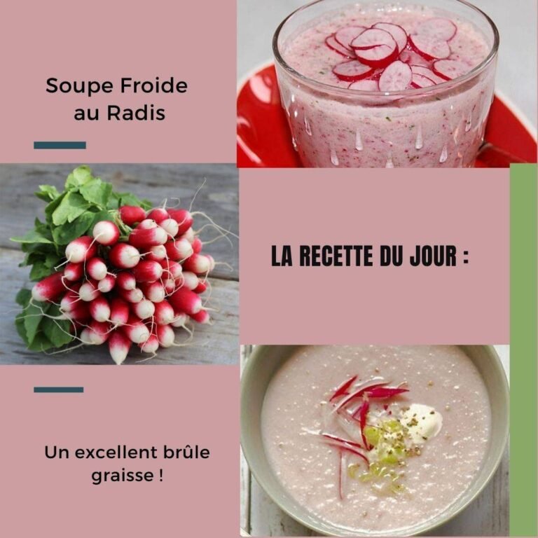 Soupe Froide au Radis
