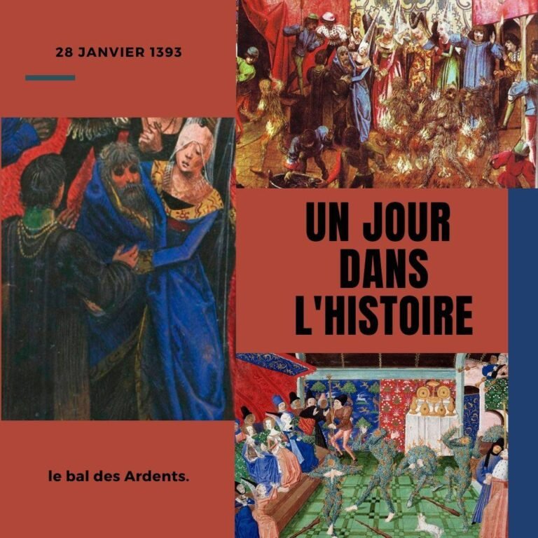 28 janvier 1393, le bal des Ardents.