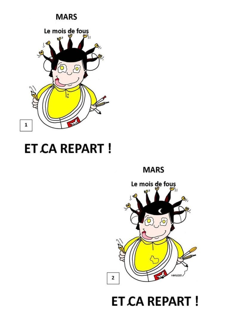 Mars, et ça repart !