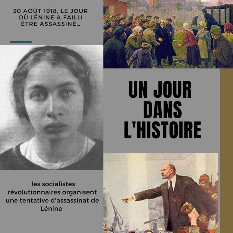 30 août 1918, le jour où Lénine a failli être assassiné…