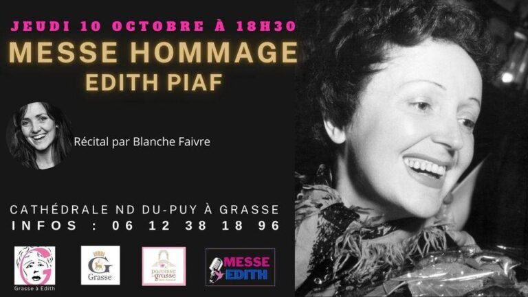 Grande messe en hommage à Édith Piaf,