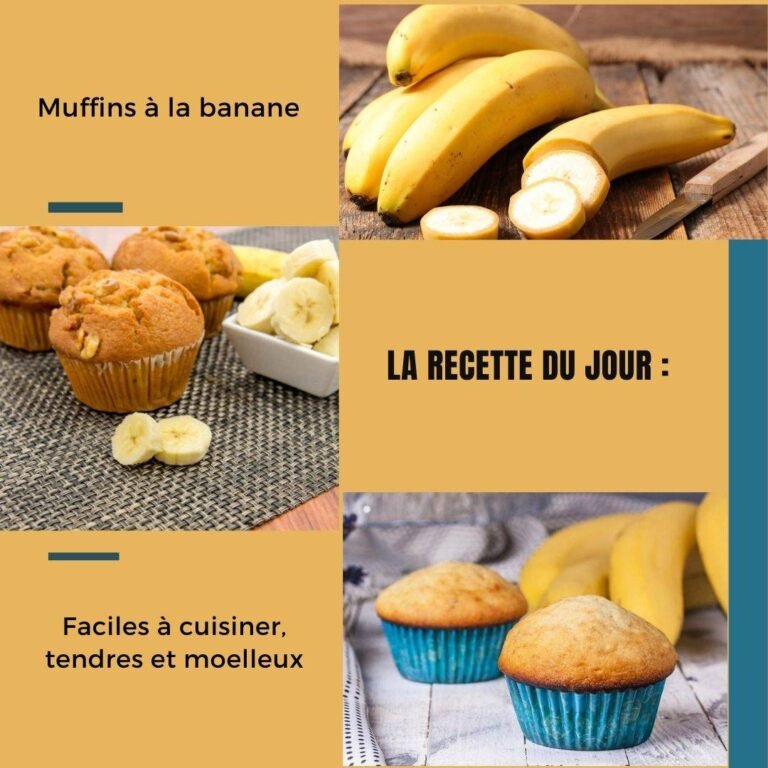 Muffins à la banane