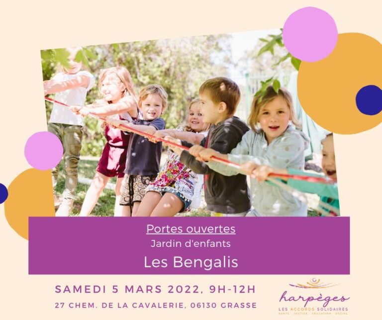 Venez découvrir et visiter le jardin d’enfants Les Bengalis