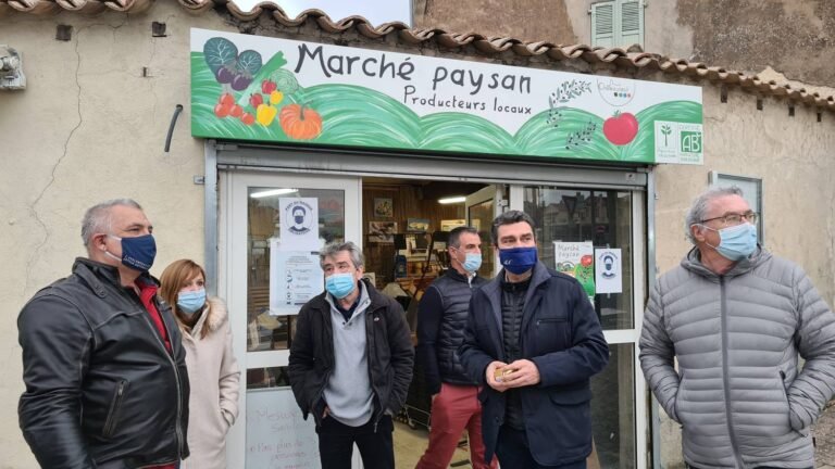 Visite d&rsquo;Eric Pauget, député de la circonscription.