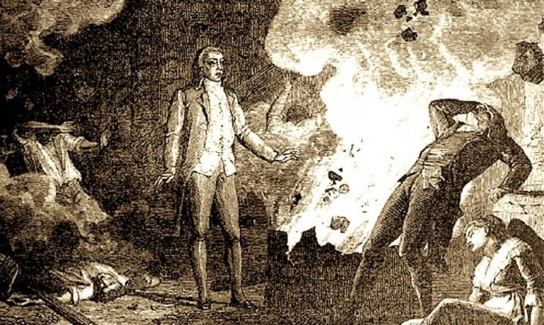 31 août 1794, explosion de la poudrerie de Grenelle