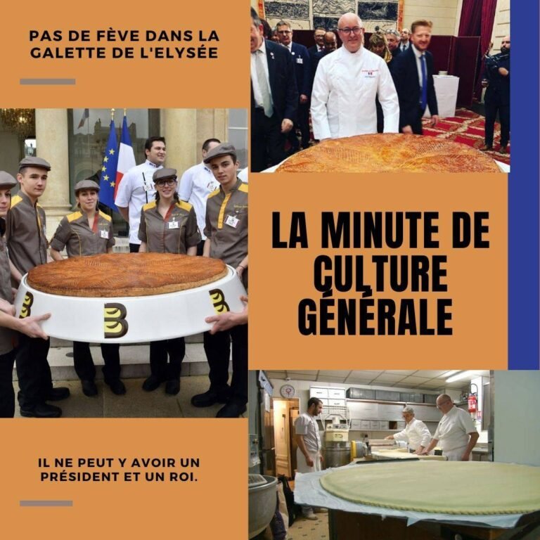 Pas de fève dans la galette de l’Elysée