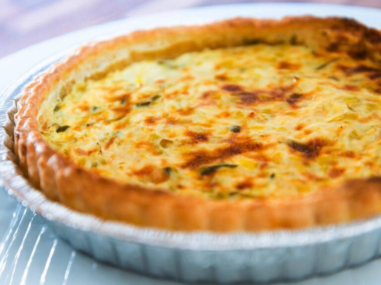 Tarte au saumon fumé