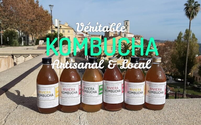 Riviera Kombucha : la boisson fermentée 100% naturelle et surtout locale