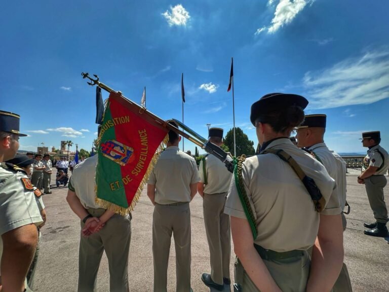 Prise d’armes de passation de commandement