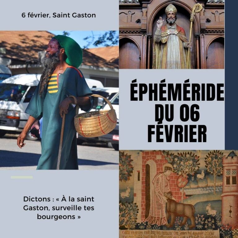 6 février, Saint Gaston