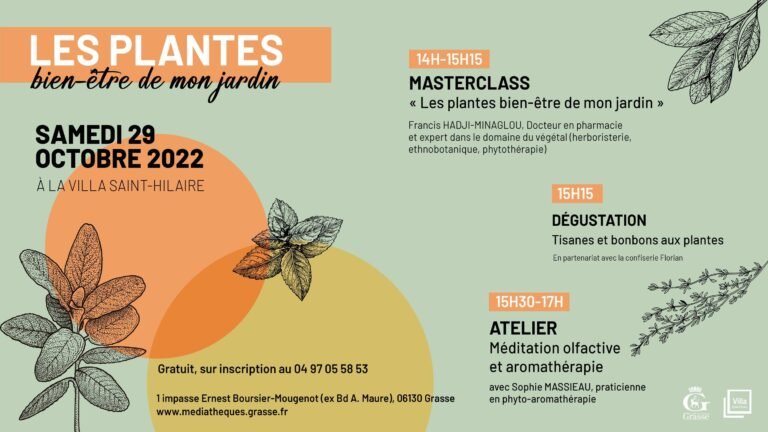 Sous le signe des plantes vertueuses du jardin.