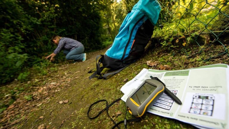 Parcours de geocaching