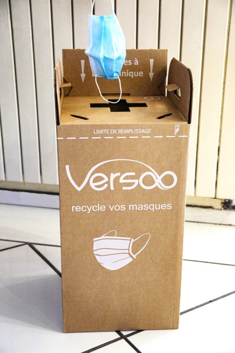 Des boîtes pour recycler ses masques