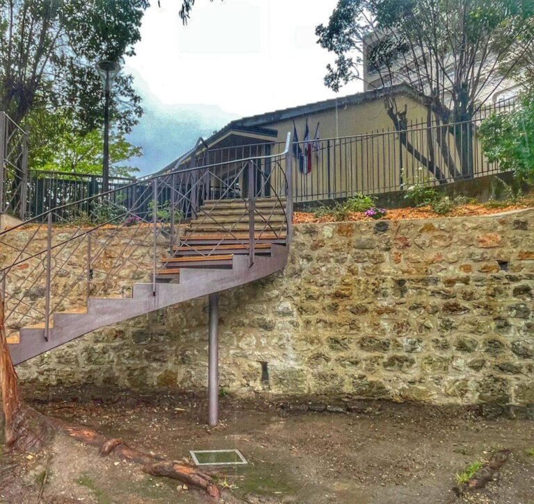 Un nouvel escalier pour sublimer la Villa Fragonard