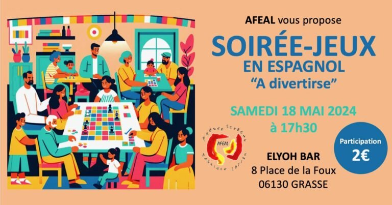Soirée jeux en Espagnol