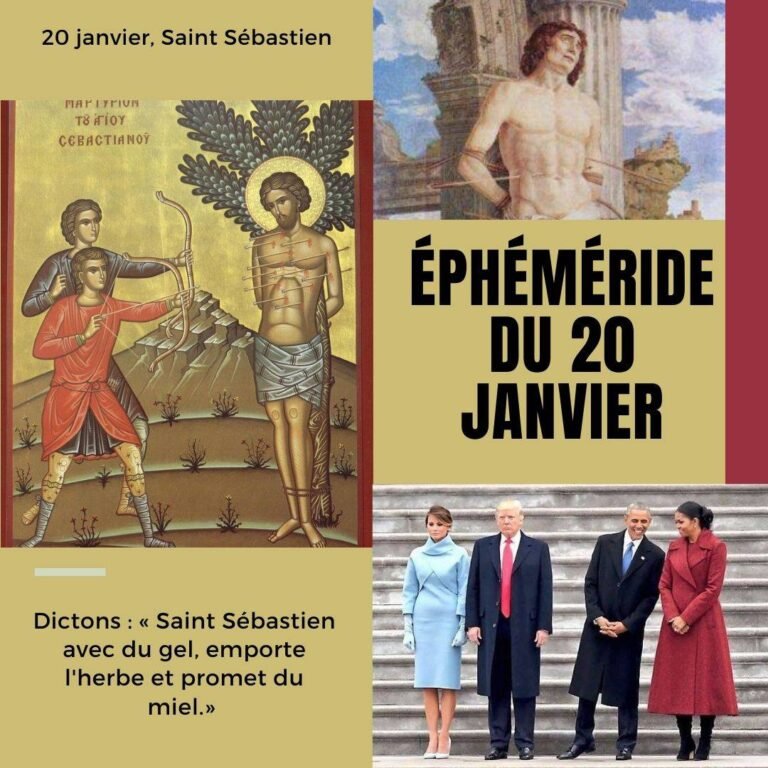 20 janvier, Saint Sébastien