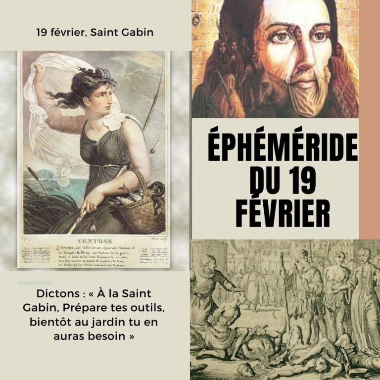 19 février, Saint Gabin