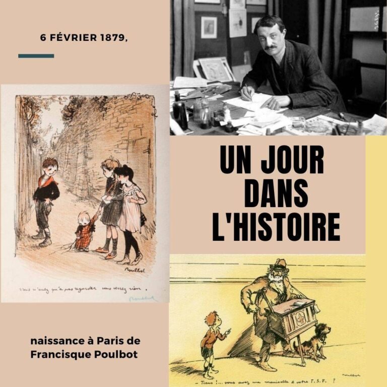 6 février 1879, naissance à Paris de Francisque Poulbot