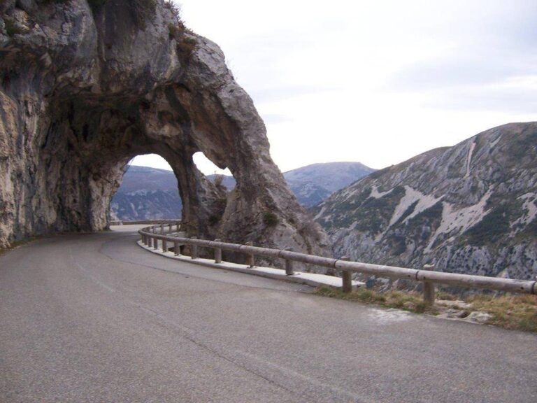 Fermeture de Route à Gréolières