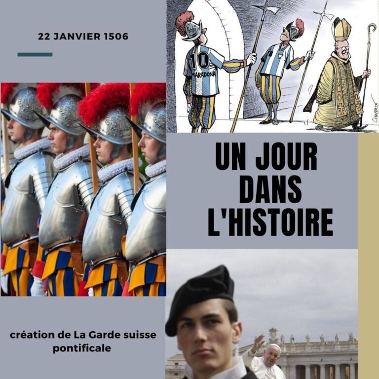22 janvier 1506, création de La Garde suisse pontificale