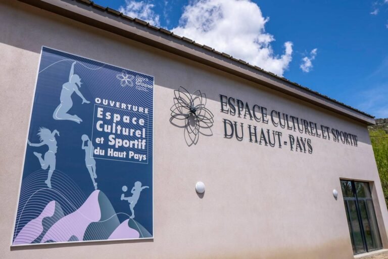 Inauguration de Espace Culturel et Sportif du Haut-Pays de Grasse