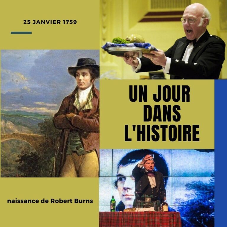 25 janvier 1759, naissance de Robert Burns