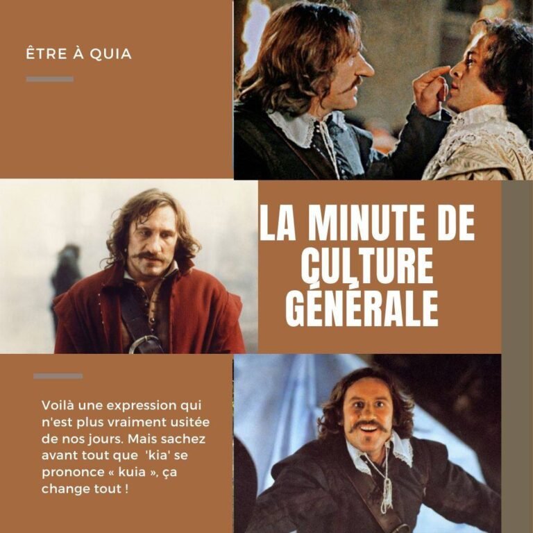 Être à quia