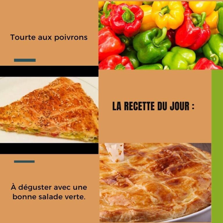 Tourte aux poivrons