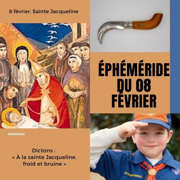8 février, Sainte Jacqueline
