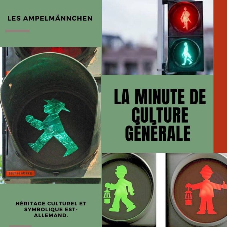 Les Ampelmännchen héritage culturel et symbolique est-allemand.