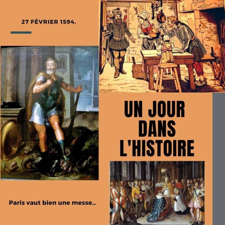 27 février 1594, Paris vaut bien une messe…