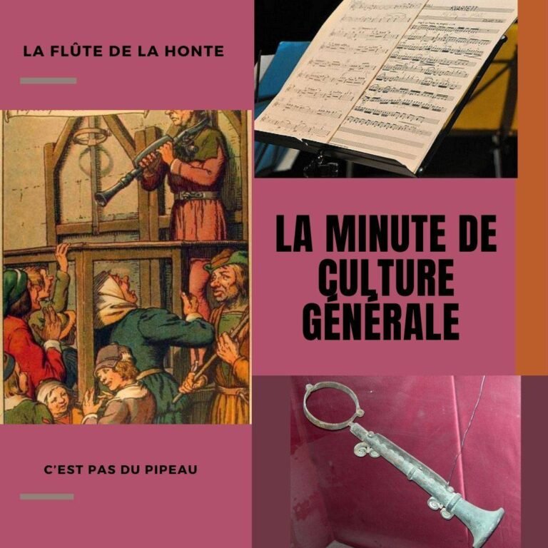 La flûte de la honte
